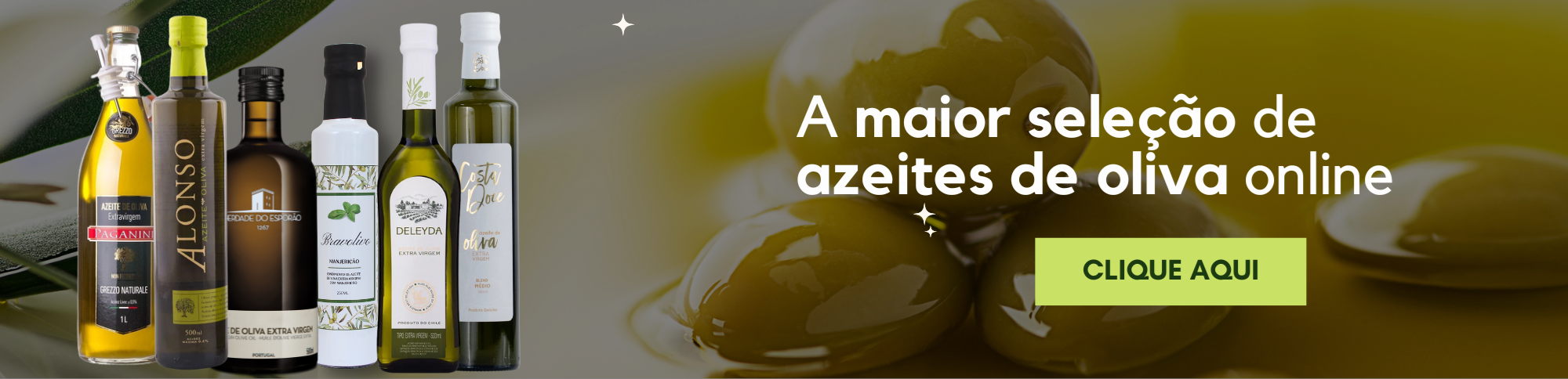 Compre os melhores azeites de oliva do Brasil online