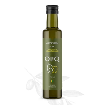 Azeite de Abacate com Limão Siciliano Oliq 250ml Azeite de Abacate com Limão Siciliano Oliq 250ml