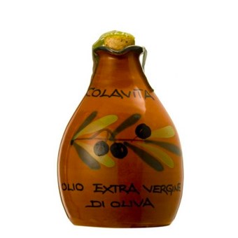 Azeite de Oliva Extra Virgem Colavita Ceramica Marrom 250ml