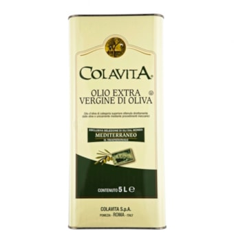 Azeite de Oliva Extra Virgem Colavita Mediterraneo Lata 5 Litros