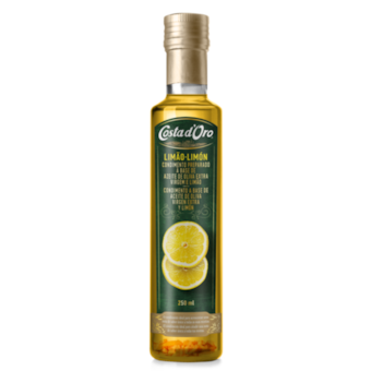 Azeite de Oliva Extra Virgem Costa D'ouro com Limão 250ml Azeite de Oliva Extra Virgem Costa D'ouro com Limão 250ml
