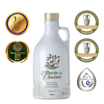 Azeite de Oliva Extravirgem Estância das Oliveiras Blend Exclusivo Cerâmica 250ml Azeite de Oliva Extravirgem Estância das Oliveiras Blend Exclusivo Cerâmica 250ml