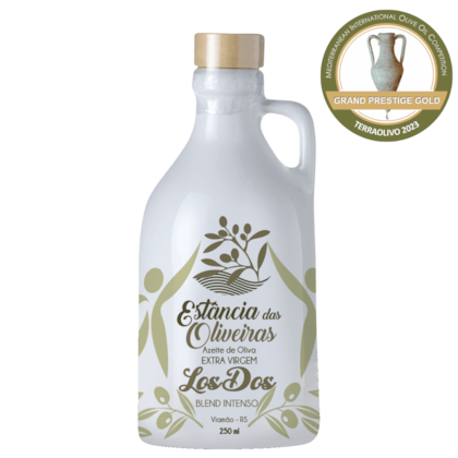 Azeite de Oliva Extravirgem Estância das Oliveiras Blend Los Dos Cerâmica 250ml