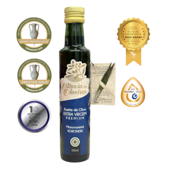 Azeite de Oliva Extravirgem Estância das Oliveiras Koroneiki 250ml Azeite de Oliva Extravirgem Estância das Oliveiras Koroneiki 250ml