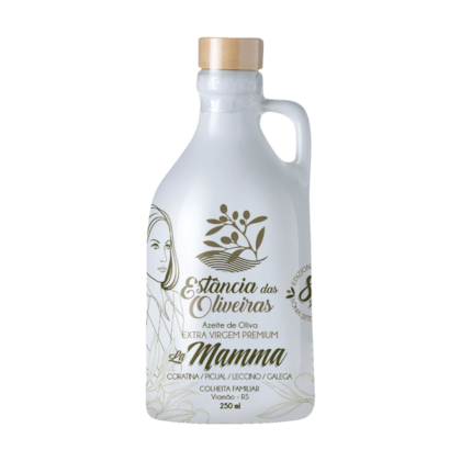 Azeite de Oliva Extravirgem Estância das Oliveiras La Mamma Cerâmica 250ml