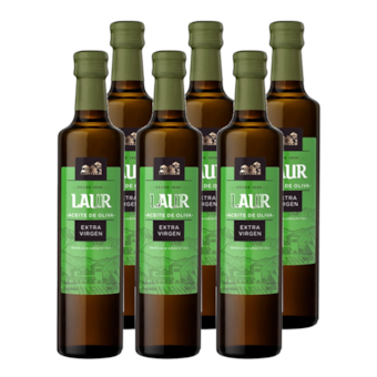 Azeite Extra Virgem Laur Caixa 6 x 500ml Azeite Extra Virgem Laur Caixa 6 x 500ml