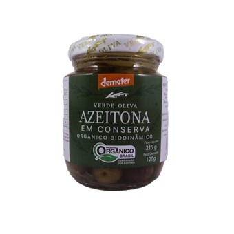 Azeitona Orgânica Verde Oliva 360g Azeitona Orgânica Verde Oliva 360g