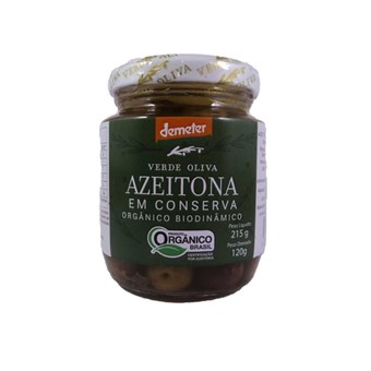 Azeitona Orgânica Verde Oliva 360g