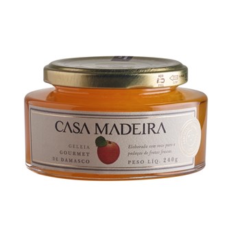 Casa Madeira Geléia Gourmet de Damasco 240g Casa Madeira Geléia Gourmet de Damasco 240g