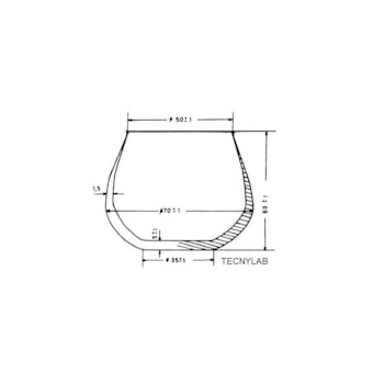 Copo Azul de Degustação de Azeites Copo Azul de Degustação de Azeites