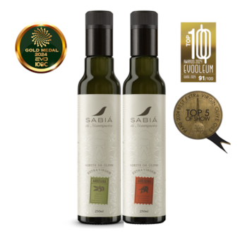 Dupla Sabiá Arbequina e Arbosana 2 x 250ml