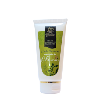 Estância das Oliveiras Creme Hidratante Mãos e Pés Limão Siciliano 60g
