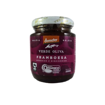 Geleia de Framboesa Verde Oliva Orgânico 250g