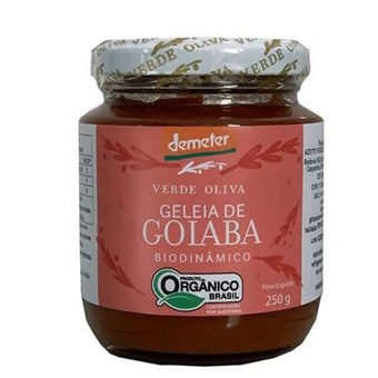 Geleia de Goiaba Verde Oliva Orgânico 250g