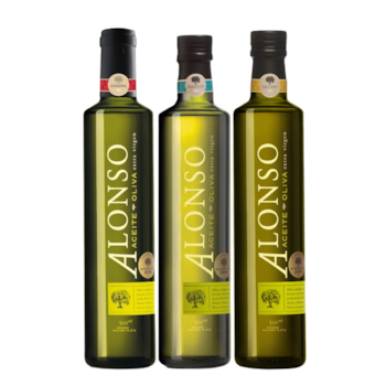 Kit Azeites Alonso 3 x 500ml Kit Azeites Alonso 3 x 500ml