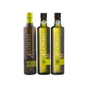 Kit Azeites Alonso 3 x 500ml Kit Azeites Alonso 3 x 500ml