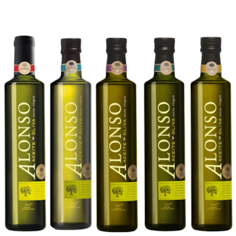 Kit Azeites Alonso 5 x 500ml Kit Azeites Alonso 5 x 500ml
