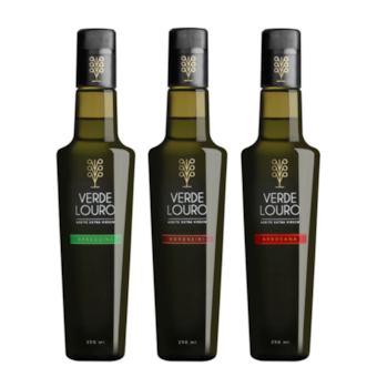 Kit Azeites Verde Louro 3 x 250ml Kit Azeites Verde Louro 3 x 250ml