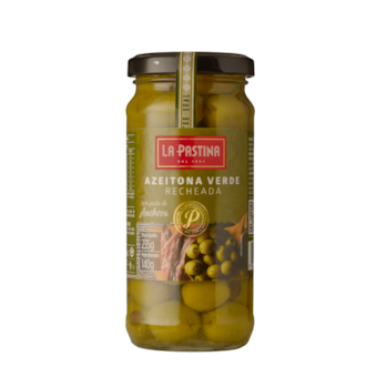 La Pastina Azeitona Verde com Anchova 235G La Pastina Azeitona Verde com Anchova 235G