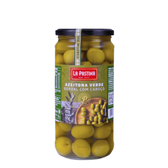 La Pastina Azeitona Verde Gordal Inteira 700G