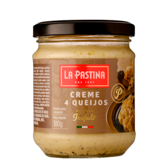 La Pastina Creme 4 Queijos Trufado 180g