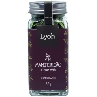 Lyoh Manjericão Liofilizado 2,5g