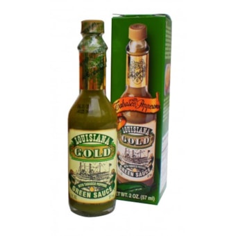 Molho de Pimenta Louisiana Glod Green Souce 57ML