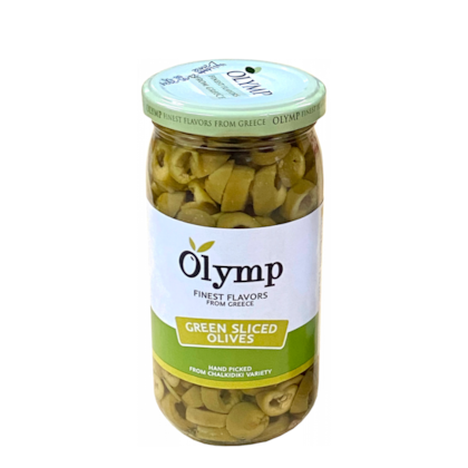 Olymp Azeitonas Verdes Fatiadas 320g/180g