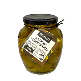 Olymp Azeitonas Verdes Mamute Inteira 200g Olymp Azeitonas Verdes Mamute Inteira 200g