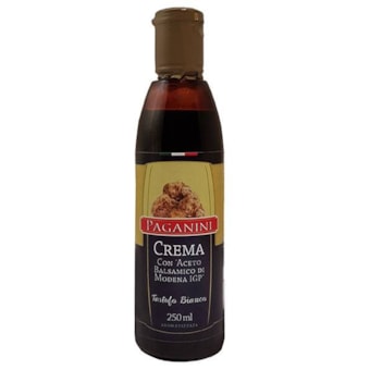 Paganini Crema De Aceto Balsâmico Trufas Brancas 250ml Paganini Crema De Aceto Balsâmico Trufas Brancas 250ml