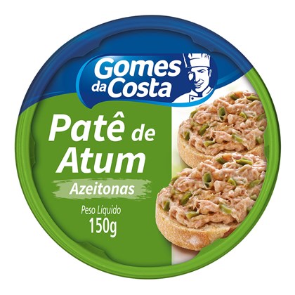 Patê de Atum com Azeitona Gomes da Costa 150g