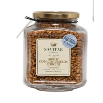 Savitar Arroz Carnaroli com Cogumelos Porcini 450g Savitar Arroz Carnaroli com Cogumelos Porcini 450g