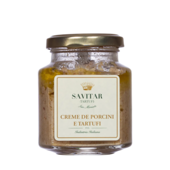 Savitar Creme de Funghi Porcini e Tartufi 180G Savitar Creme de Funghi Porcini e Tartufi 180G