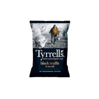 Tyrrells Batata Frita com Trufas Negra e Sal Marinho 150g