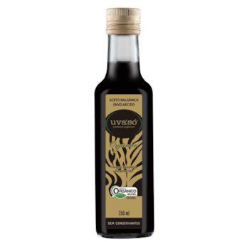 Uva Só Vinagre Balsâmico Envelhecido Orgânico 250ml Uva Só Vinagre Balsâmico Envelhecido Orgânico 250ml