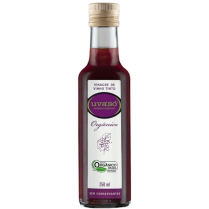 Uva Só Vinagre de Vinho Tinto 250ml