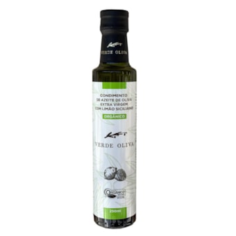Verde Oliva Orgânico com Limão Siciliano 250ml Verde Oliva Orgânico com Limão Siciliano 250ml