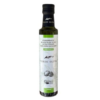 Verde Oliva Orgânico com Limão Siciliano 250ml